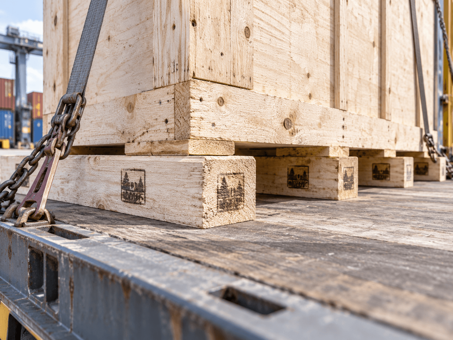 Dunnage timber example 1